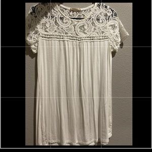 Delicate White Lace Blouse